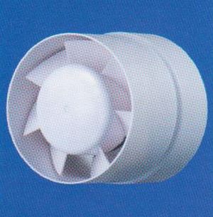 Ventilátor potrubní 100 VKOL s kuličkovými ložisky